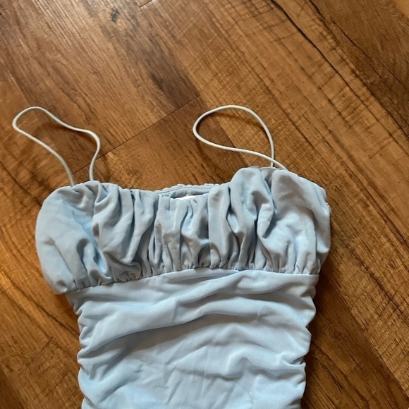 PRINCESS POLLY Blue Penny Dress - Picture 4 of 5